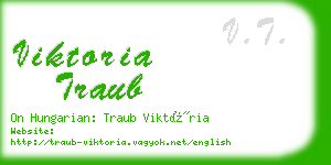 viktoria traub business card